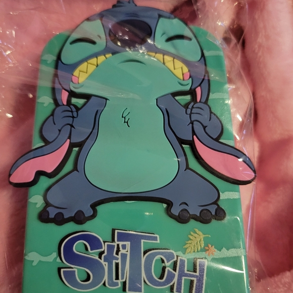 Hair Brush Disney Stitch paddle style blue turquiose teal NEW New in Package NIP - Picture 3 of 3